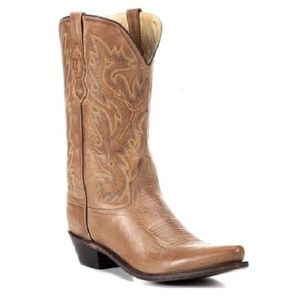 OLD WEST MEN'S TAN FASHION BOOT #MF1529